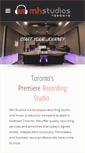 Mobile Screenshot of mhstudiostoronto.com